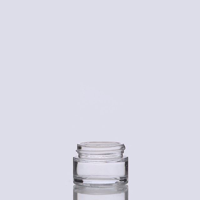 Flint Glass Cosmetic Jar